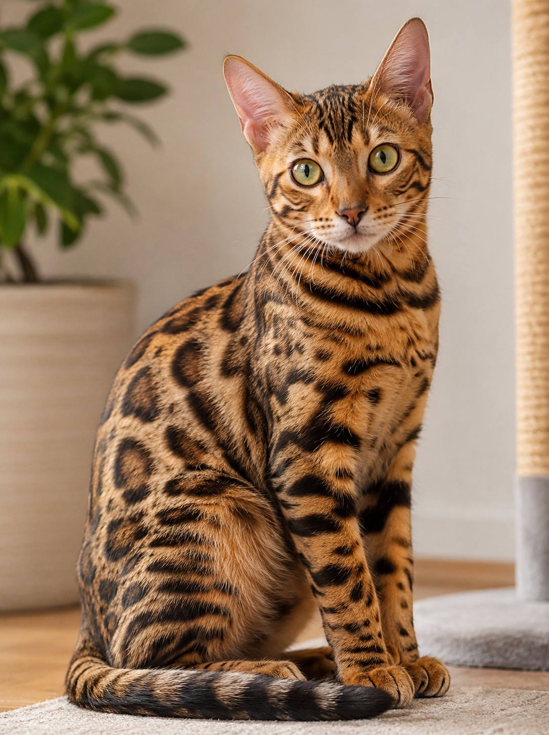caractere-.chat-bengal